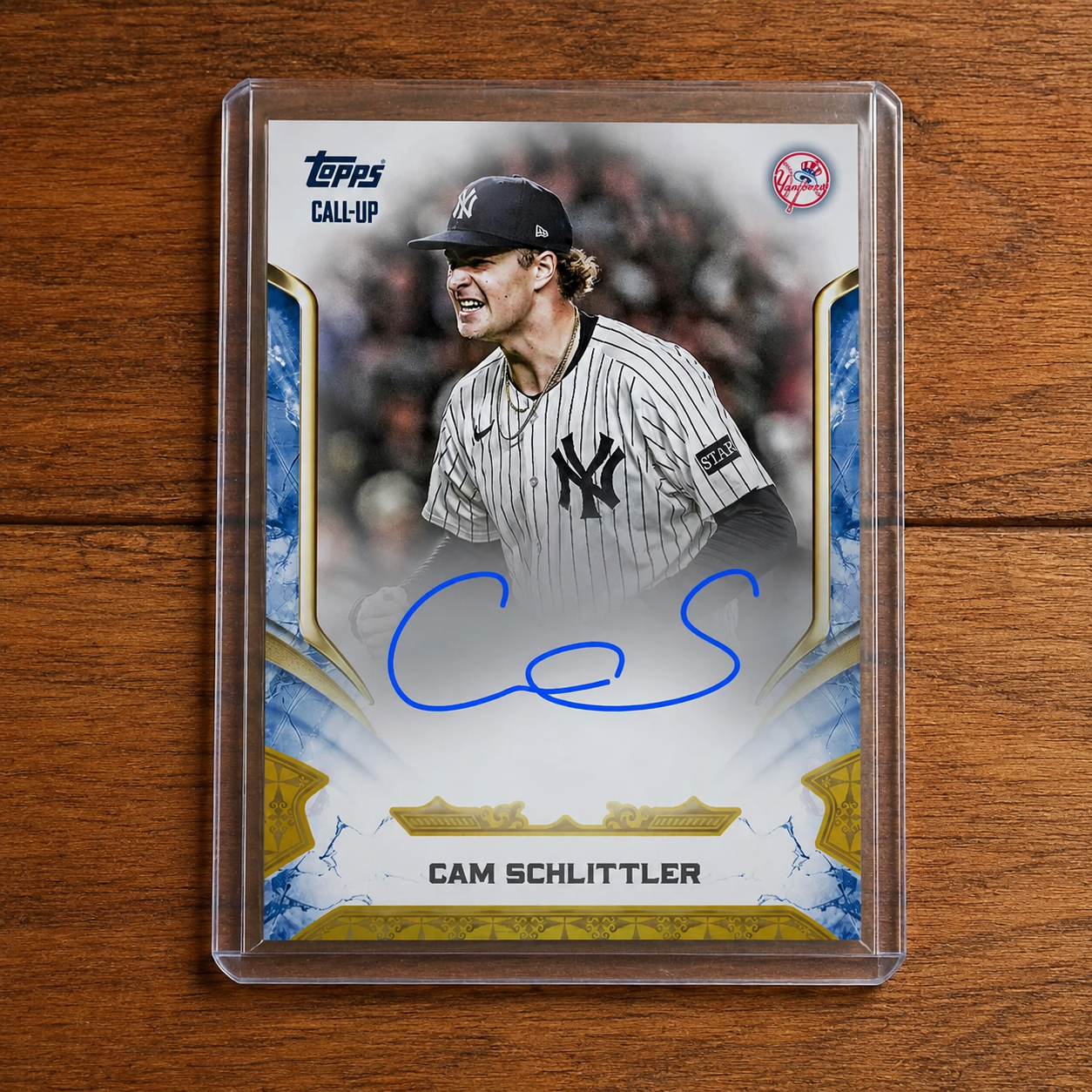 2025 Cam Schlittler - Topps Reverence Autograph Rookie RC Rare Redemption Card (Free Shipping)