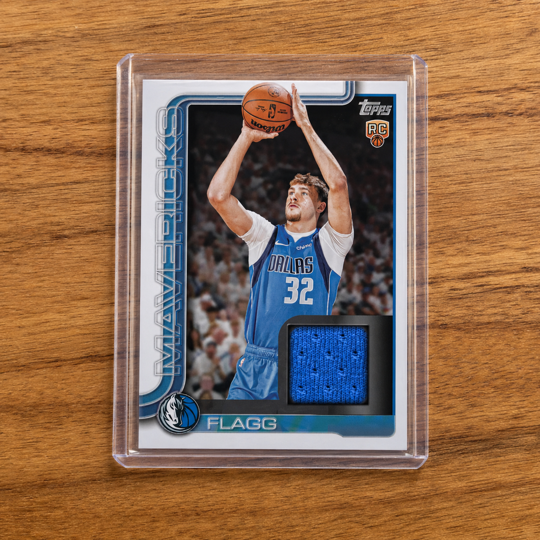 2026 Cooper Flagg - Topps Flagship Rookie Jersey Patch Rare RC Redemption Card (Free Shipping)