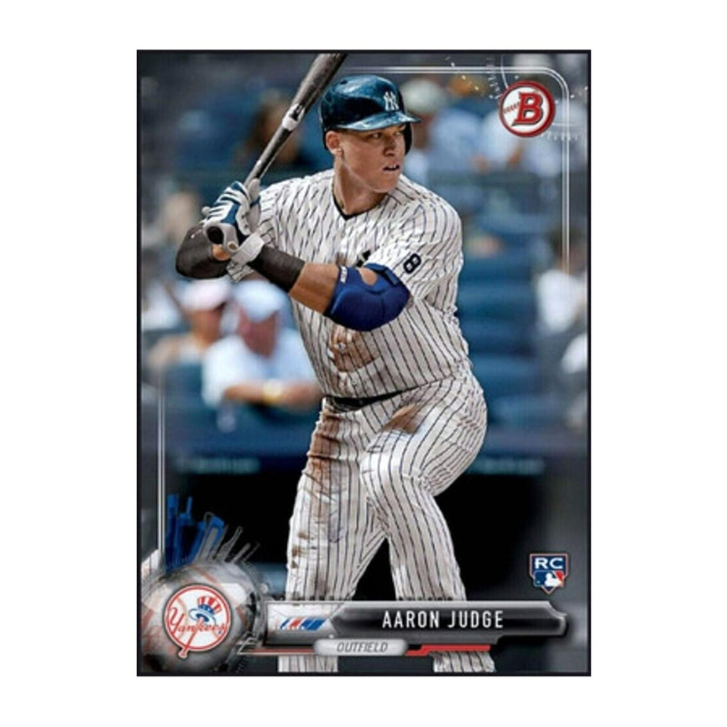 2017 Topps Bowman Wave 1 Rookie RC Rare Card featuring Aaron Judge of the New York Yankees