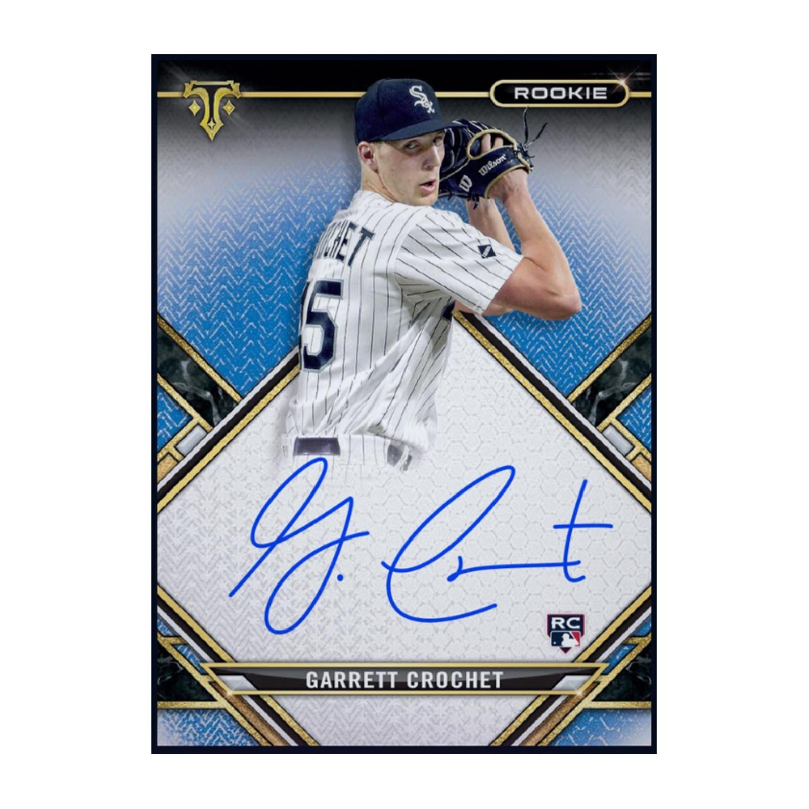 Next Day Free Shipping Rare 2021 Garrett Crochet Topps Tribute Autograph Rookie RC Authentic MLB Collectible Shipped From USA