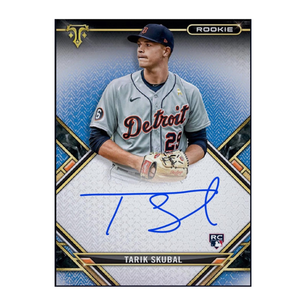 Next Day Free Shipping & Shipped from USA Rare 2022 Topps Tribute Tarik Skubal Rookie Autograph RC Authentic MLB Collectible