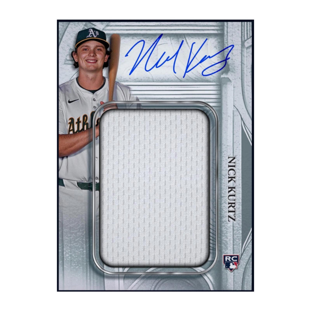 Next Day Free Shipping Rare 2025 Topps Sterling Nick Kurtz Rookie Patch Autograph RPA RC Card – Shipped from USA