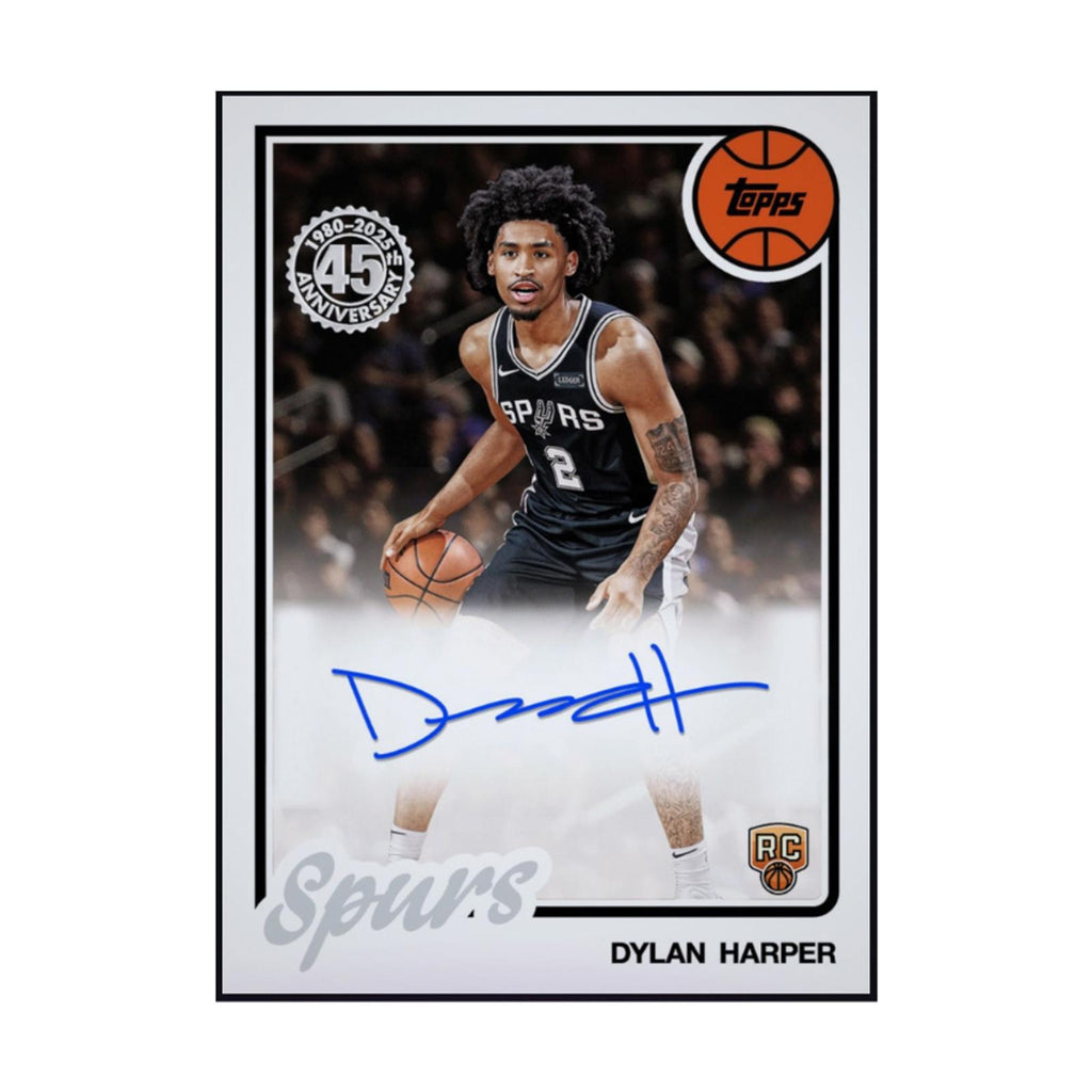 Rare 2026 Dylan Harper Topps 1980-81 Basketball Rookie Autograph Card Shipped from USA