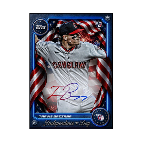 2026 Travis Bazzana Independence Day Rookie Autograph RC Rare Card