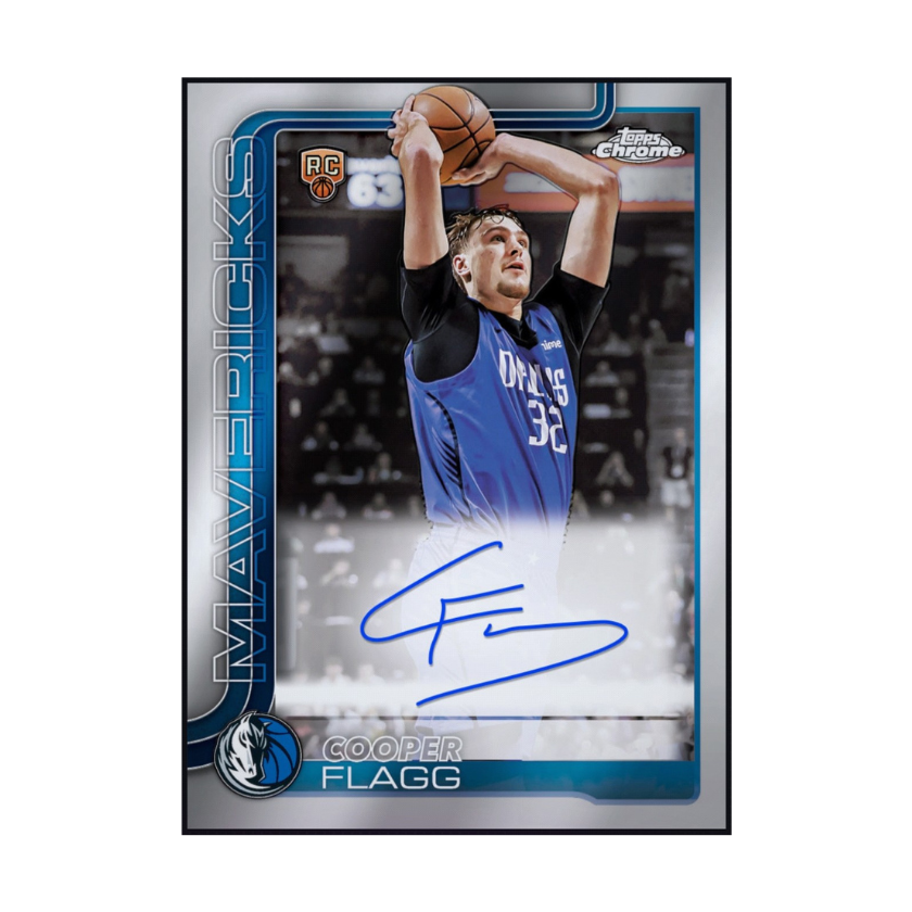 Cooper Flagg 2026 - Topps Chrome Series 1 Autograph Rookie Rare RC Redemption Card Next Gen Cards LLC Cooper Flagg 2026 - Topps Chrome Series 1 Autograph Rookie Rare RC Redemption Card Next Gen Cards LLC