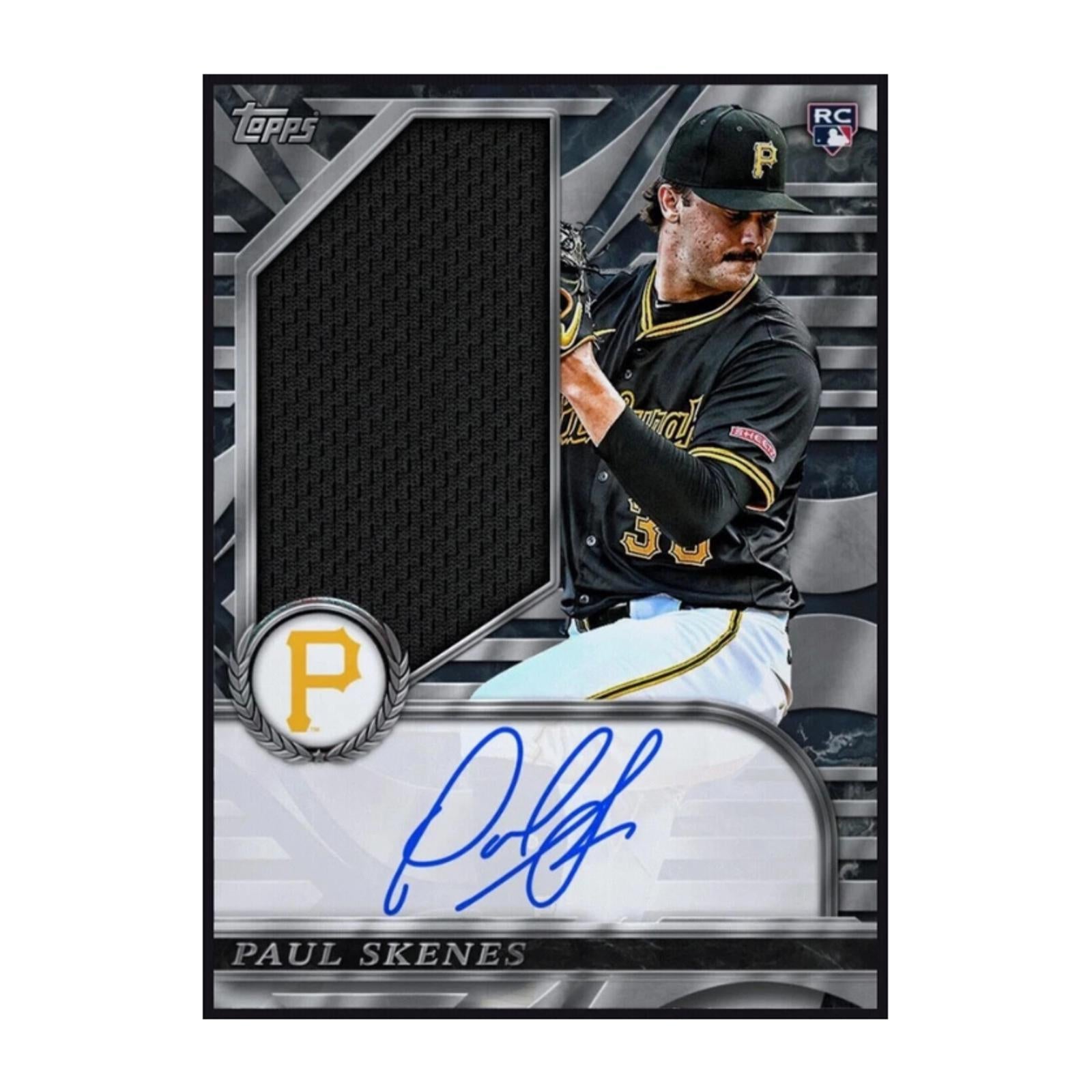 Next Day Free Shipping Rare 2024 Paul Skenes Topps Standouts Rookie Autograph Patch RPA RC Redemption Card Collectible