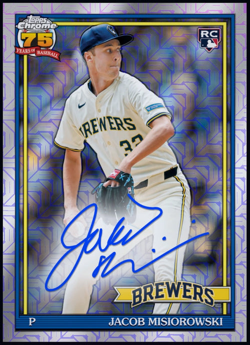 rare 1991 topps baseball cards 2026 Jacob Misiorowski