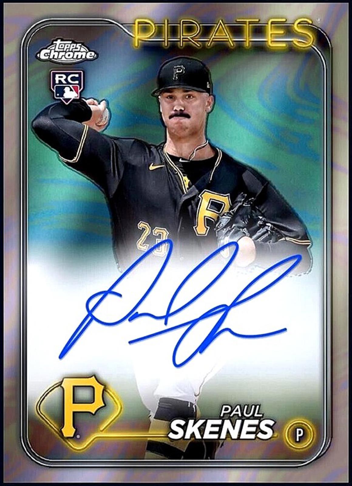 Paul Skenes Rookie RC Autograph 