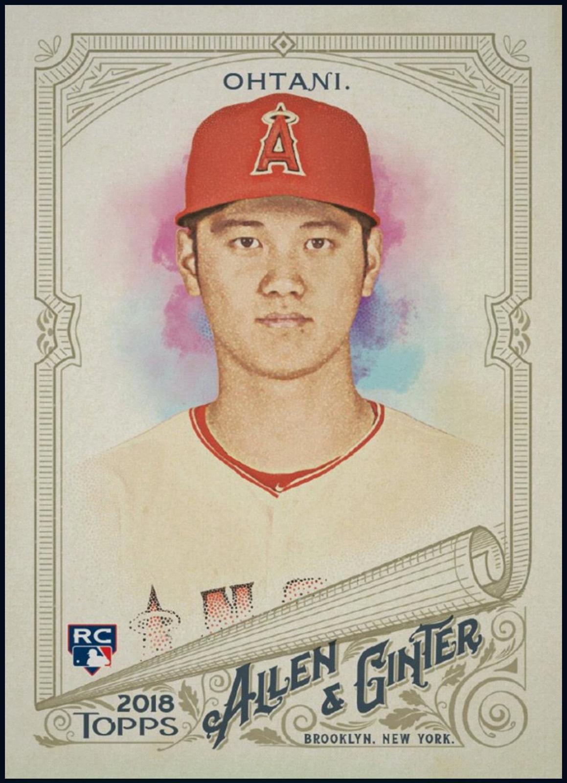 Shohei Ohtani Los Angeles Angels 2018 Topps Allen & Ginter #100 SGC Authenticated 10 Rookie Card